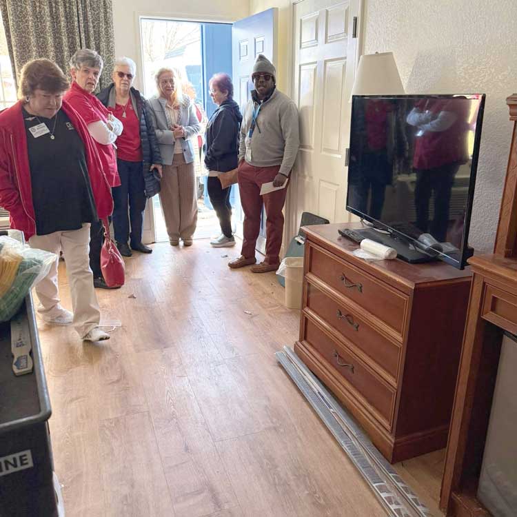 North Carolina Auxiliary unit works with homeless veterans